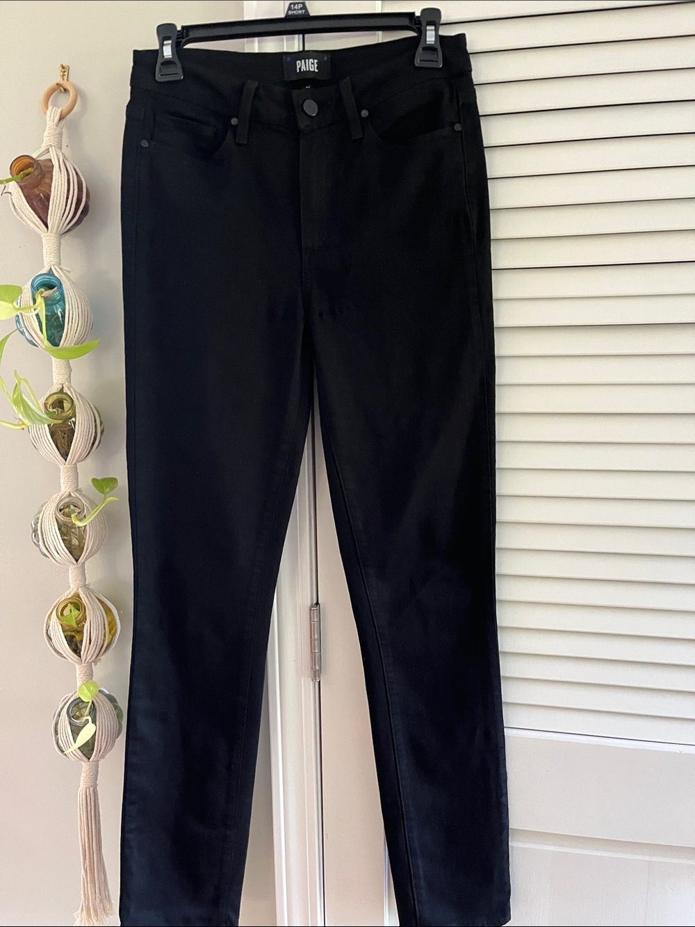 PAIGE Black Women's Skinny Jeans